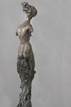 "Musae", h 60 cm, bronzo e resina