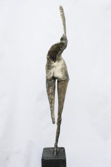 "Voi errate in alto nella luce", h.1,60cm, bronzo, cera persa, esemplare unico.