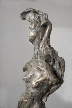 "Musae", h 60 cm, bronzo e resina