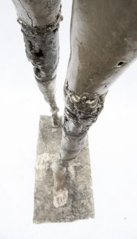 "Cadenza imperfetta", h.1,70m, bronzo, fusione a cera persa, esemplare unico